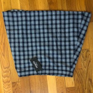 Plaid Mini Skirt NWT